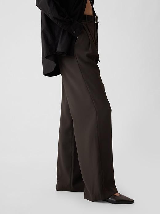 365 High Rise Pleated Trousers Product Image