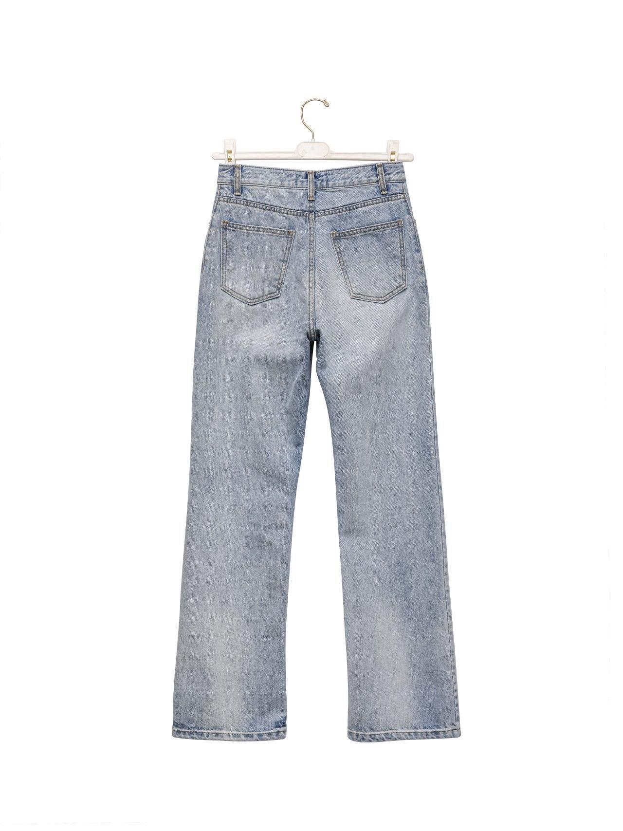 Slim Straight Leg Jeans Product Image