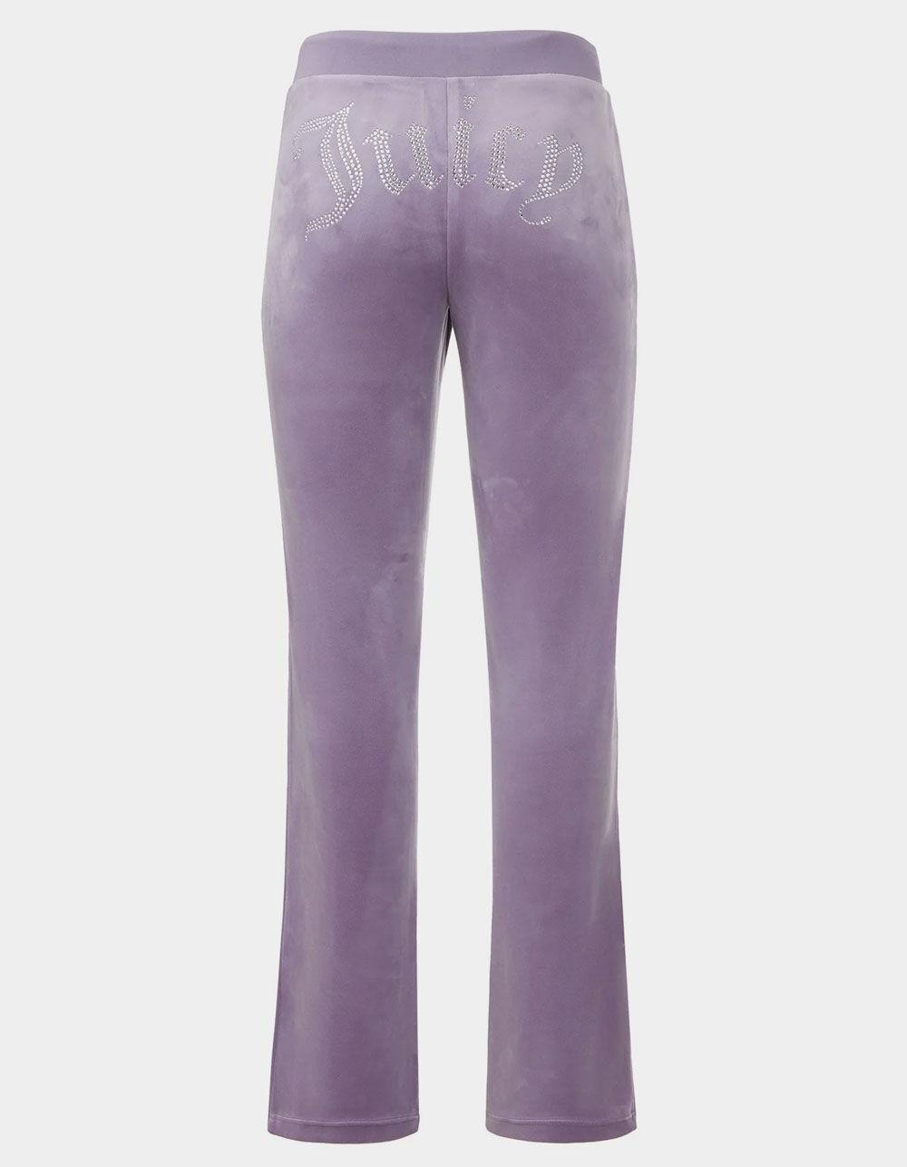 JUICY COUTURE OG Big Bling Womens Track Pants - LILAC Product Image