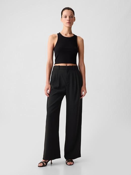 365 High Rise Pleated Trousers Product Image