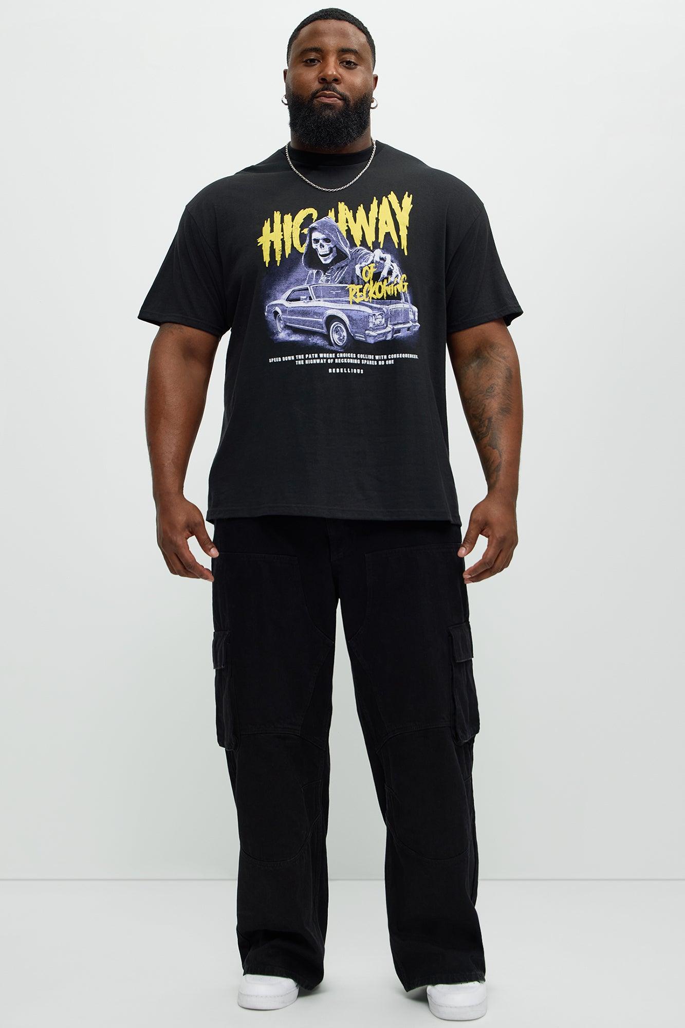 Highway Of Reckoning Short Sleeve Tee - Black Product Image