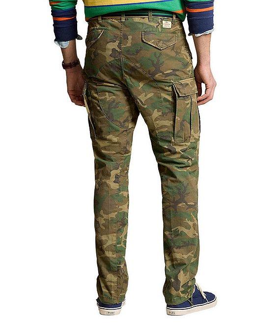 Polo Ralph Lauren Big & Tall Camo Canvas Cargo Pants Product Image