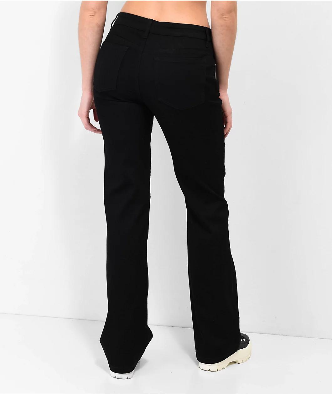 SWIXXZ Raising Hell Black Denim Jeans Product Image