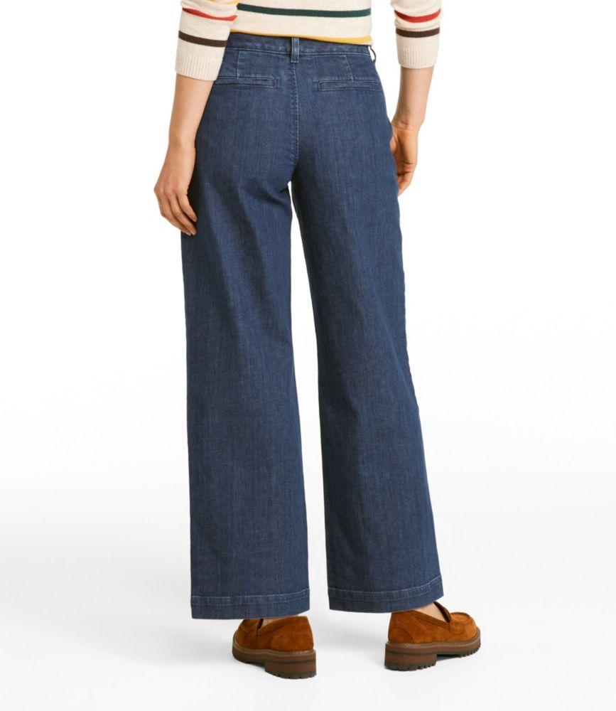 Women's True Shape Jeans, High-Rise Wide-Leg Trouser Product Image