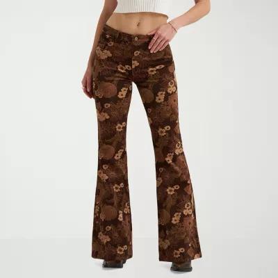 Wrangler High Rise Flare Jean Stretch Fabric Womens High Rise Flare Leg Jean Product Image