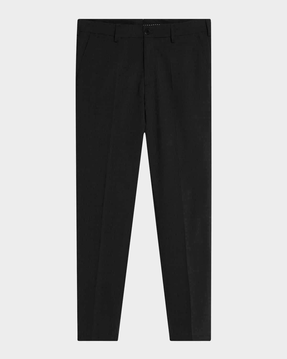 Men's Regular-Fit Stretch Wool Pants Product Image