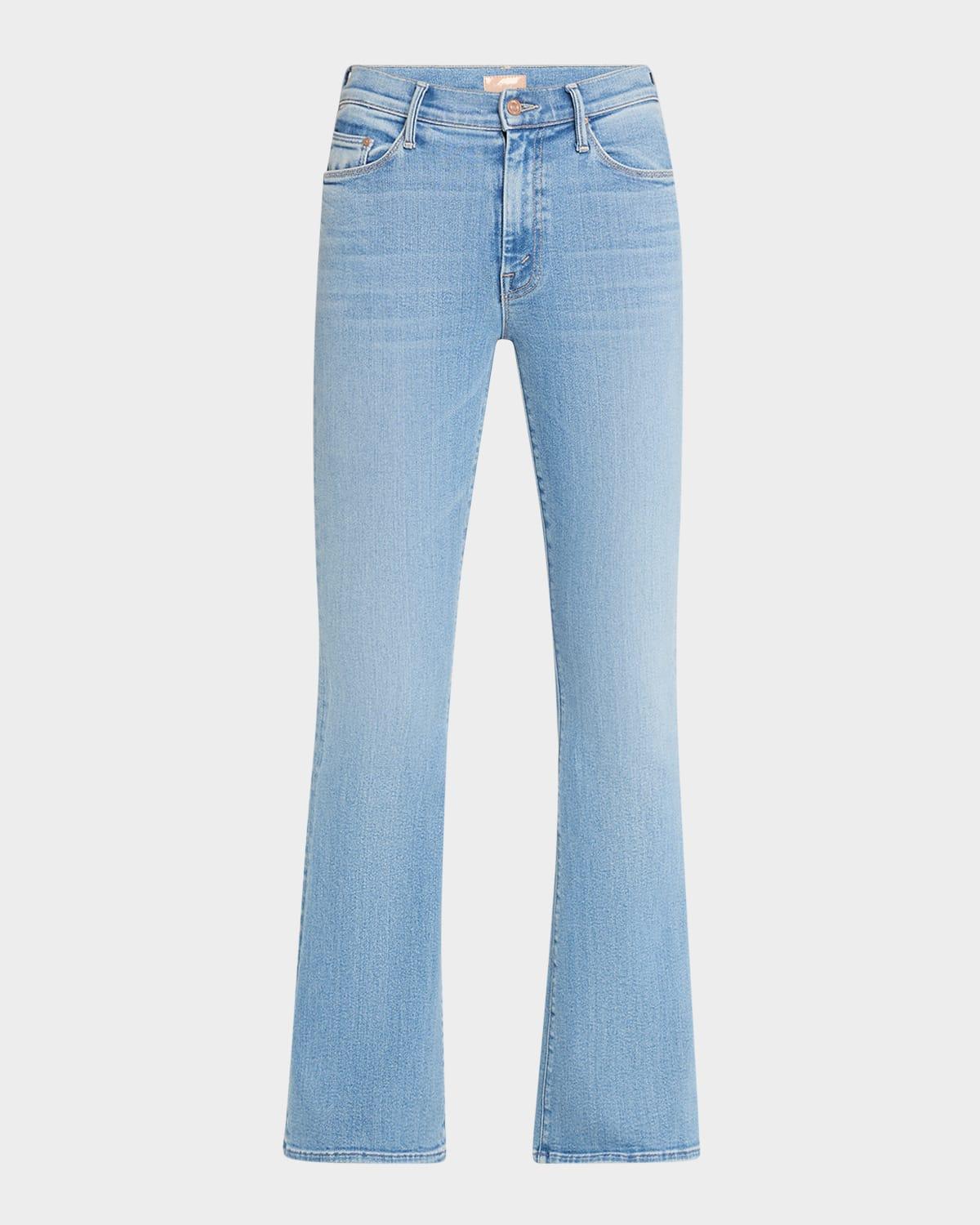 Mother The Weekender Mid Rise Flared Jeans Product Image