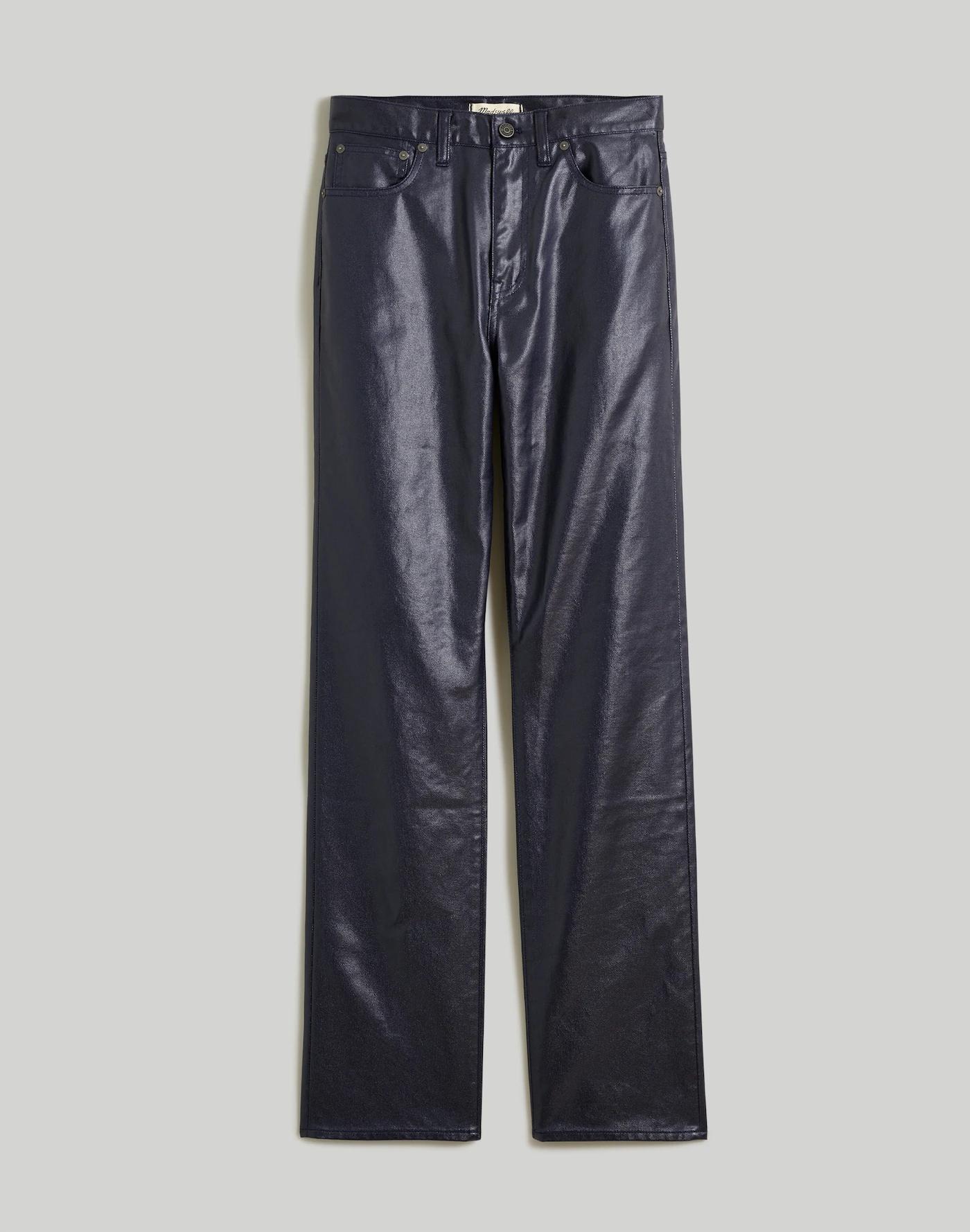 The '90s Straight Jean in Midnight Blue Foil Product Image