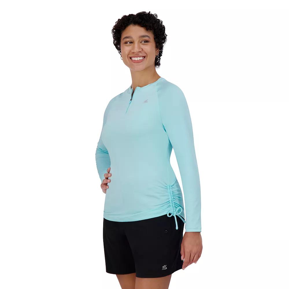 Women's ZeroXposur Sun Protection Top, Size: Large, Glacier Product Image