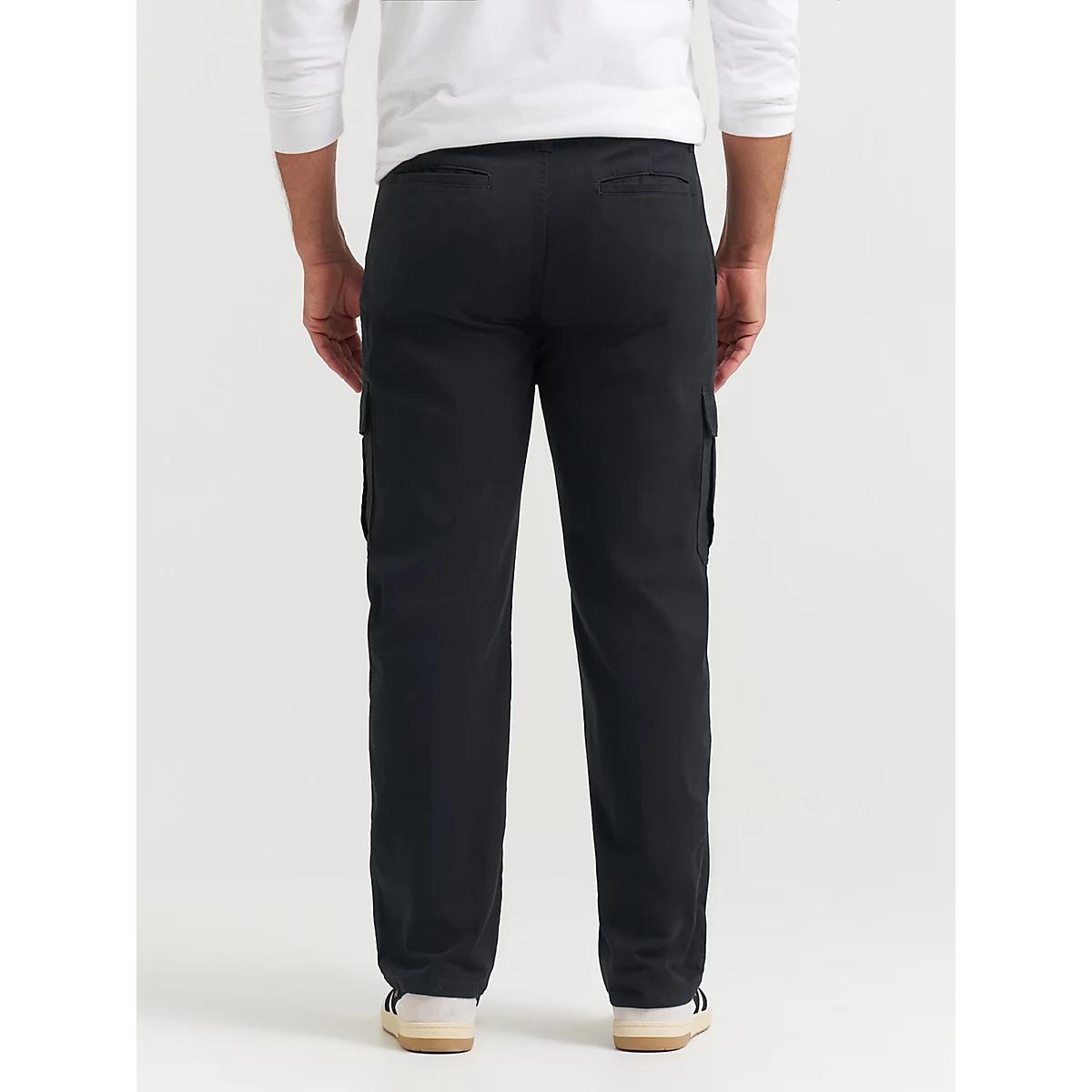 Wrangler® Men's Five Star Premium Relaxed Fit Flex Cargo Pant in Olive Drab Product Image