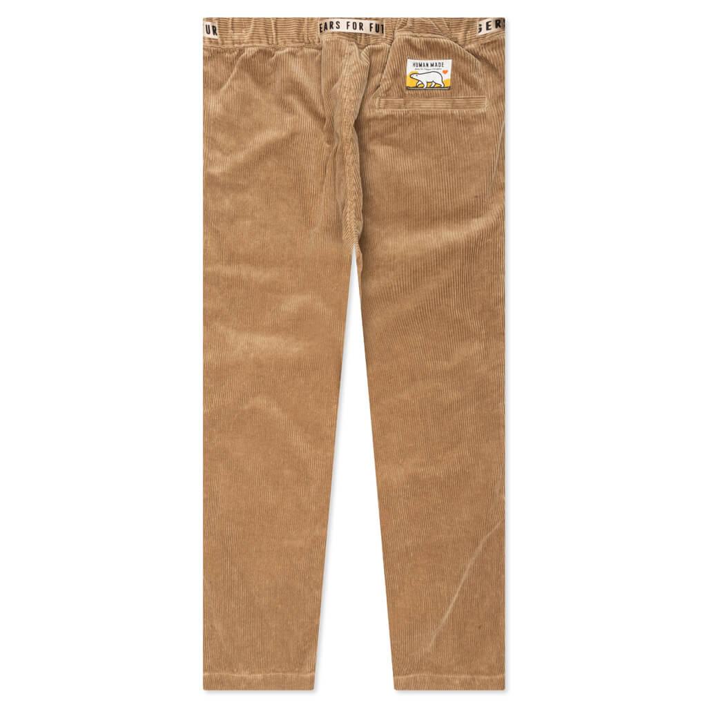 Corduroy Easy Pants - Beige Male Product Image