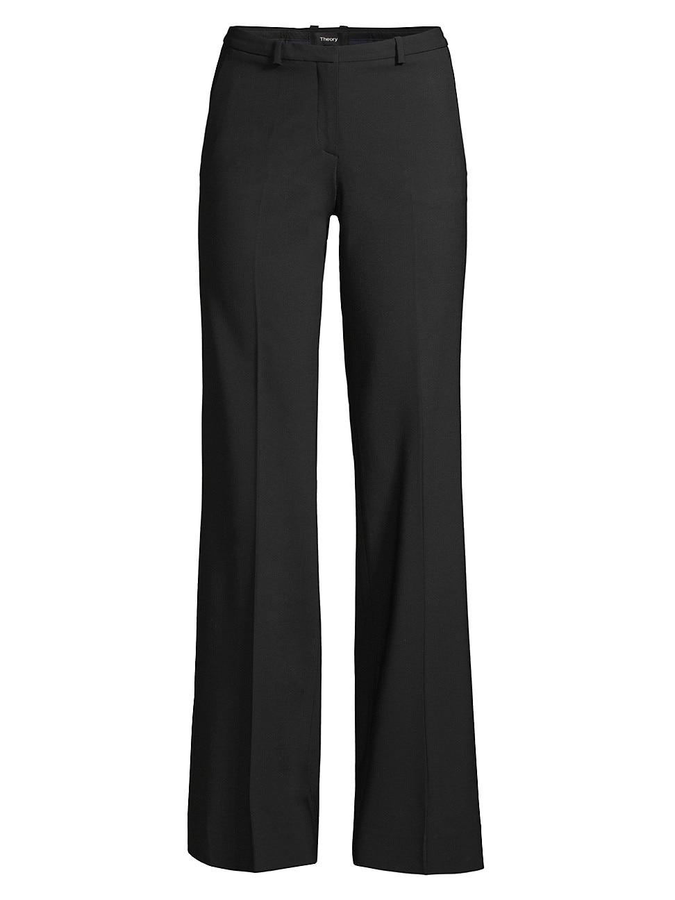 Womens Demitria Wool Flare Pants Size 0 Product Image