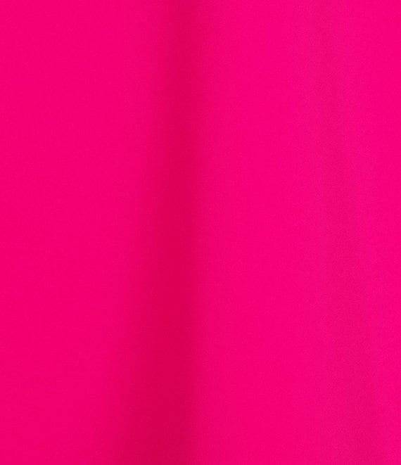 Trina Turk Anona Double Georgette Mock Neck Dolman Sleeve Top Product Image