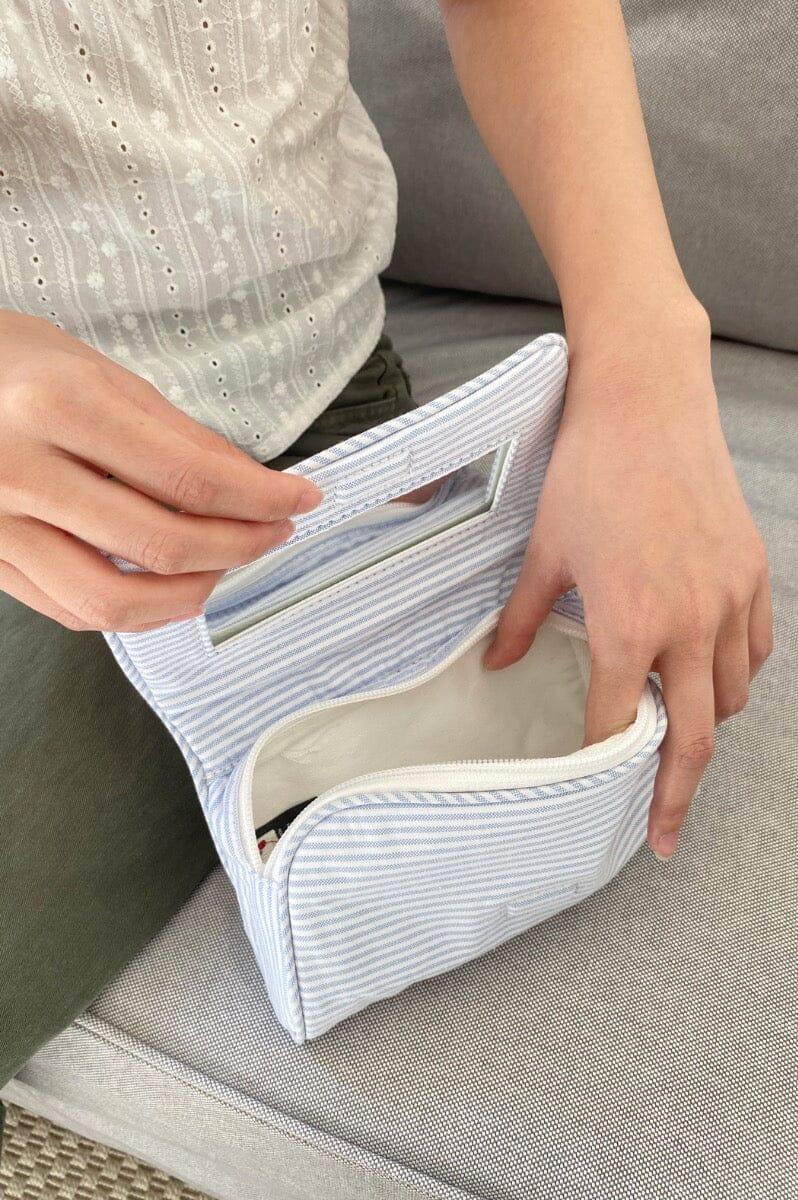 Stripe Makeup Bag Product Image