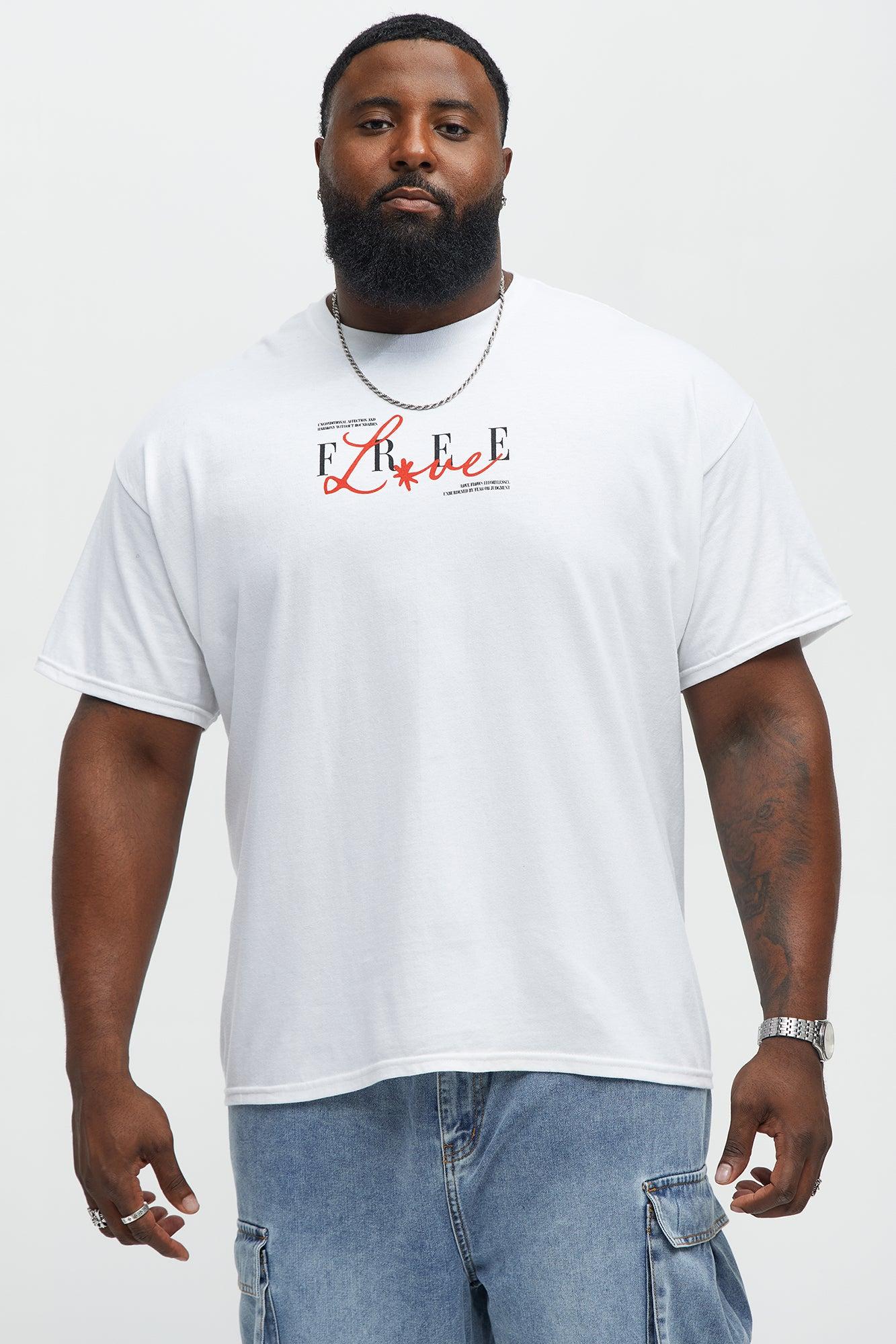 Free Love Dove Short Sleeve Tee - White Product Image