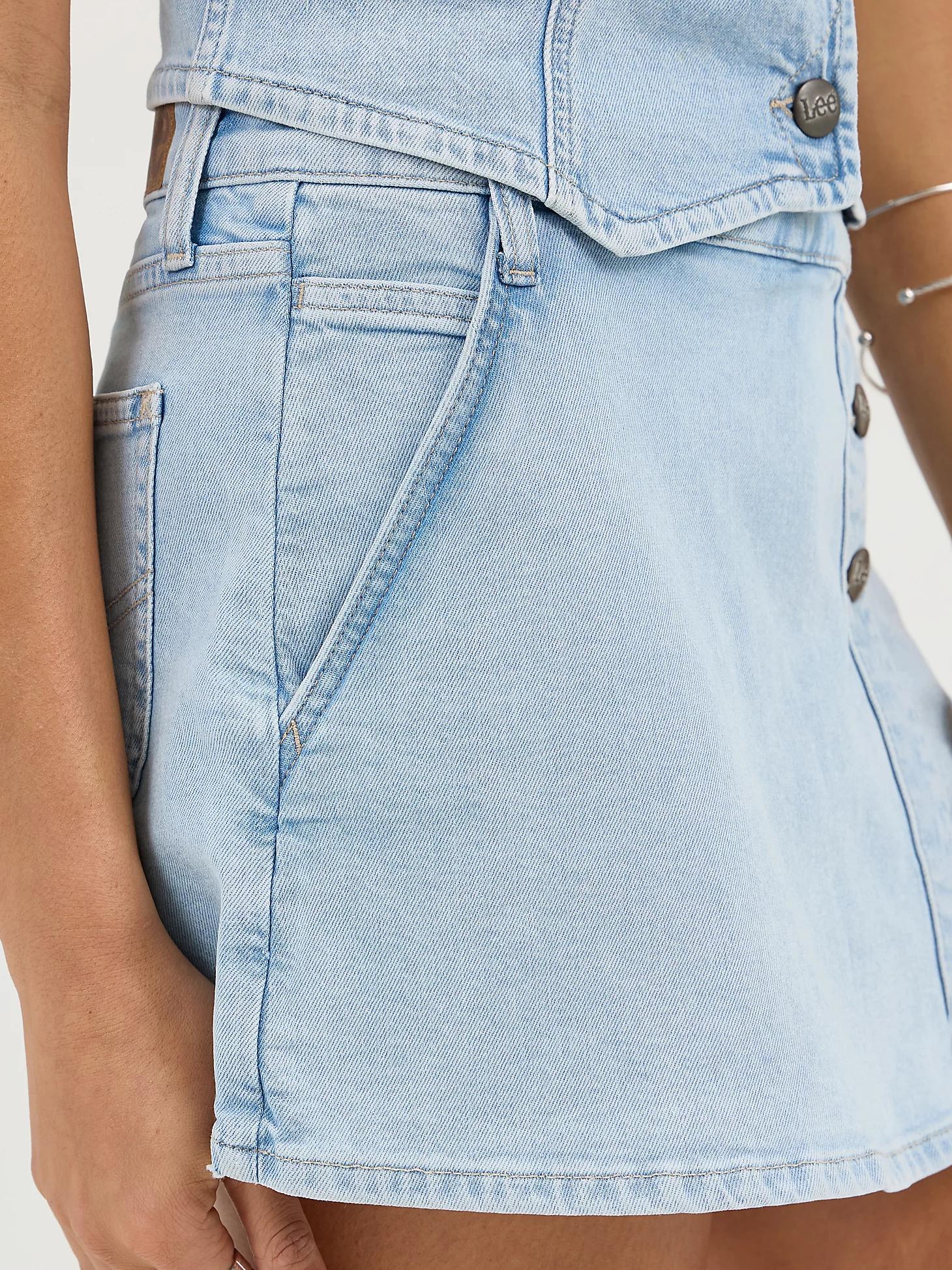 Women's High Rise Wrap Skort | Women's Skirts & Dresses | Lee® Product Image