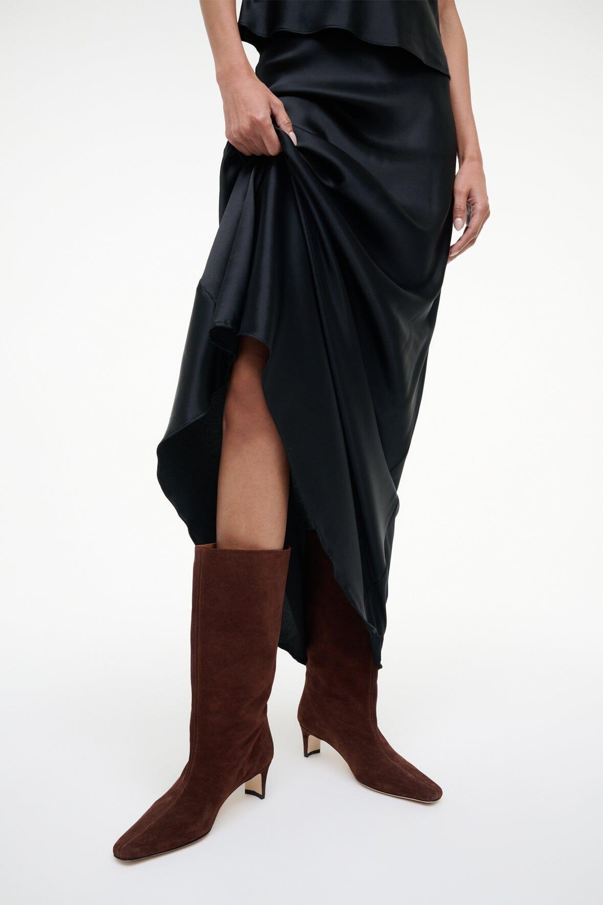 MIDCALF WALLY BOOT | MAHOGANY SUEDE Product Image