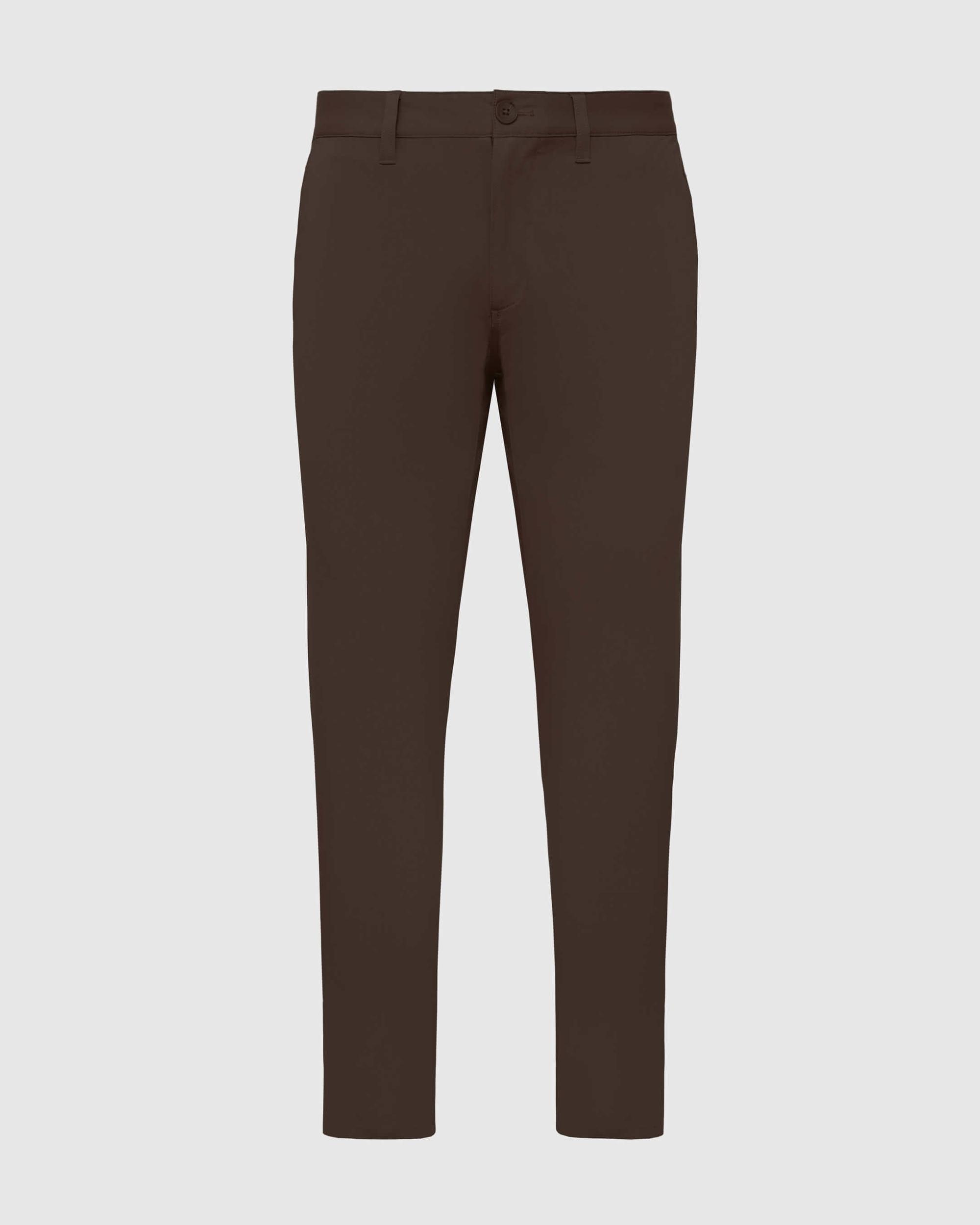 Dark Oak Slim Twill Chino Pant Product Image