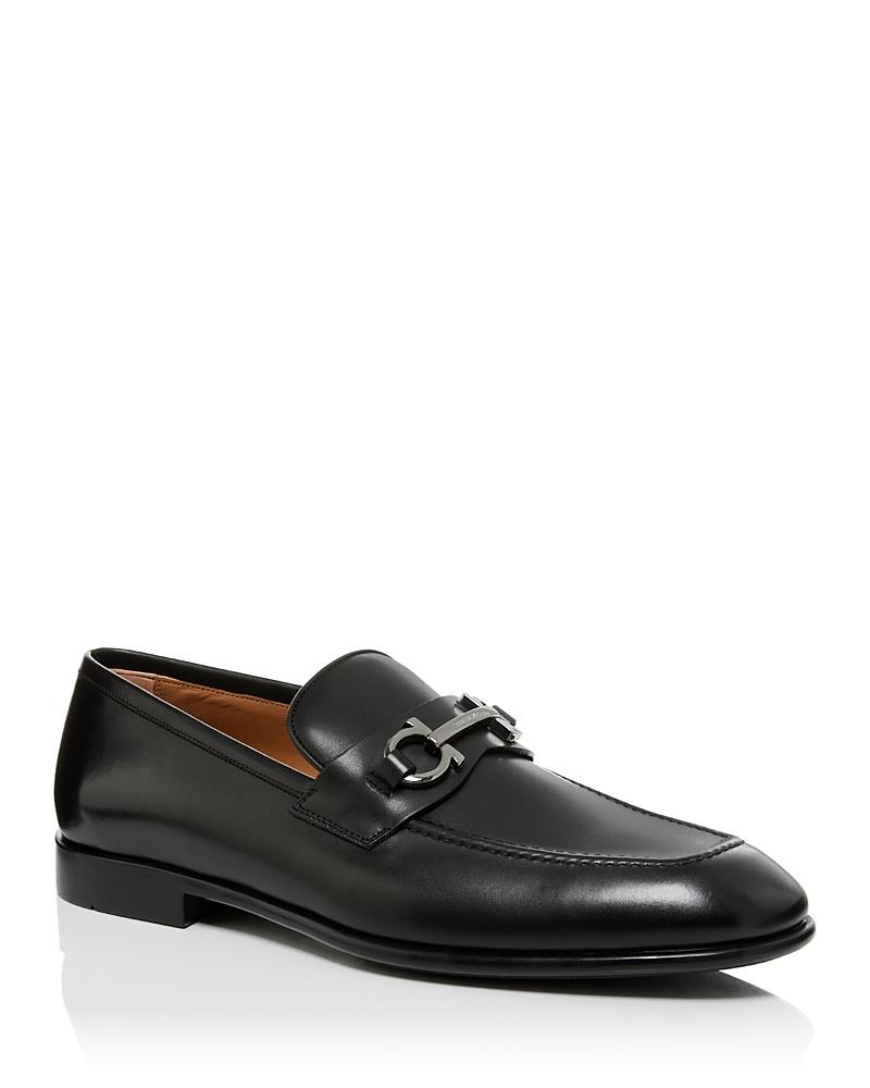 Ferragamo Mens Foster Leather Loafers Product Image