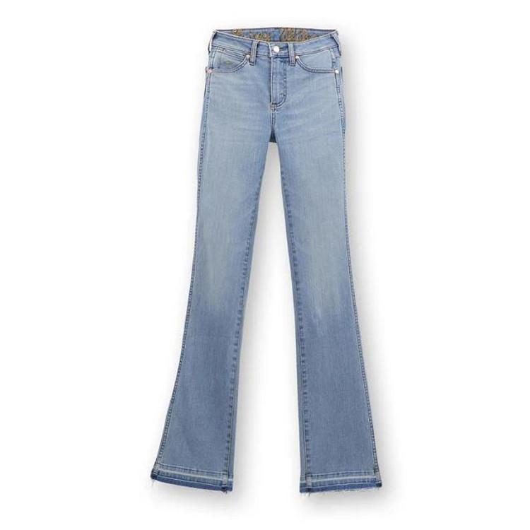 SALE Wrangler® x Lainey Wilson Sky Wash Boot Hugger Jeans Product Image