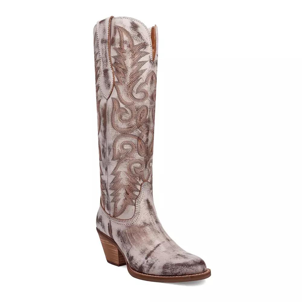 Dingo Faded Love Womens Leather Boots Product Image