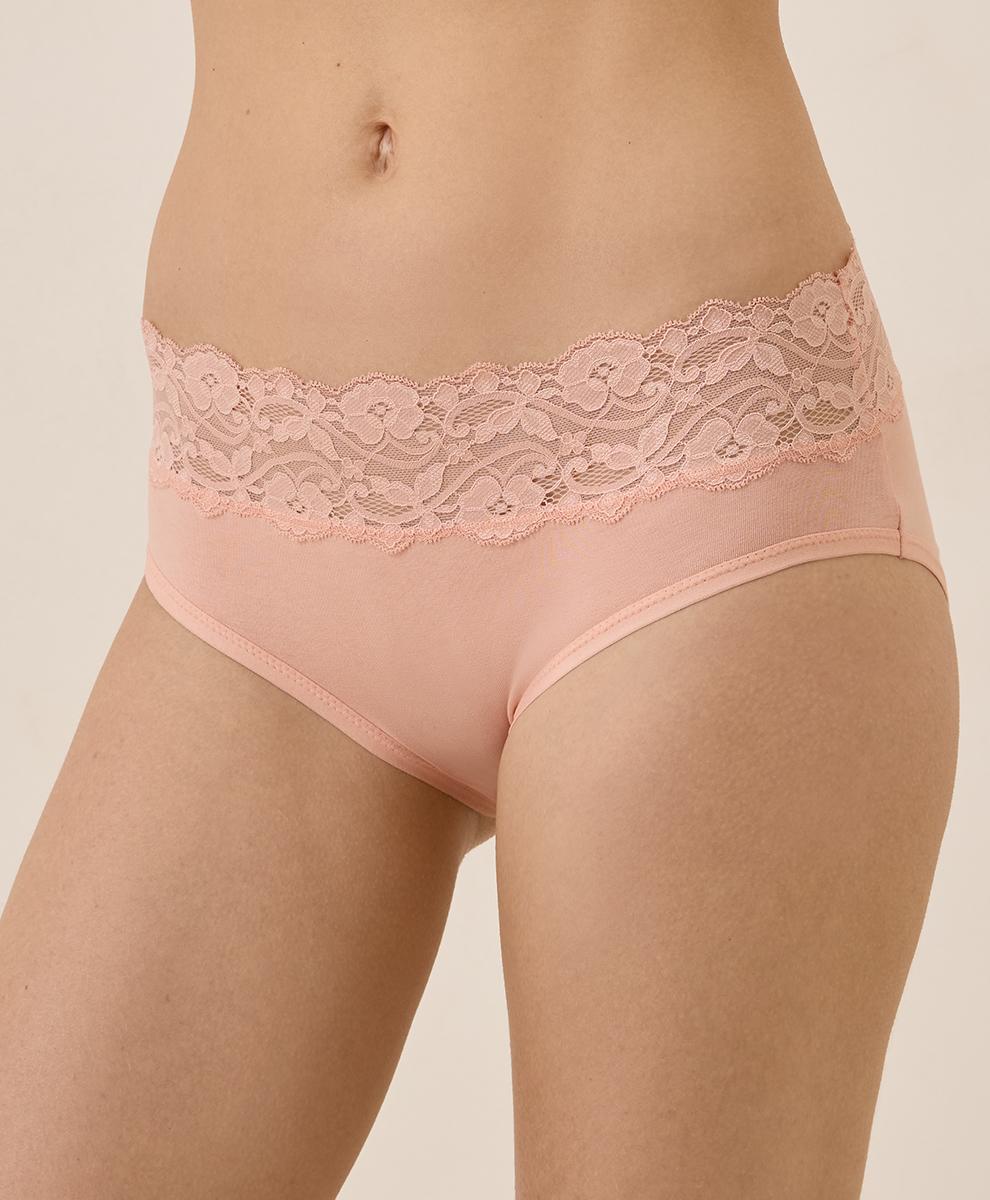 Womens Lace Waist Brief 3XL Product Image