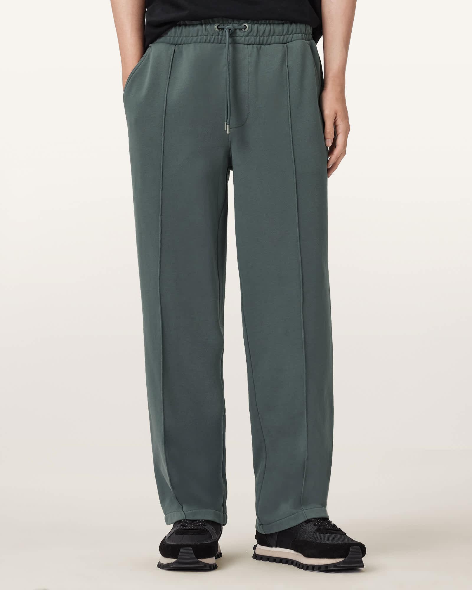Milo Straight Fit Sweatpants SUNIL BLUE | ALLSAINTS US Product Image