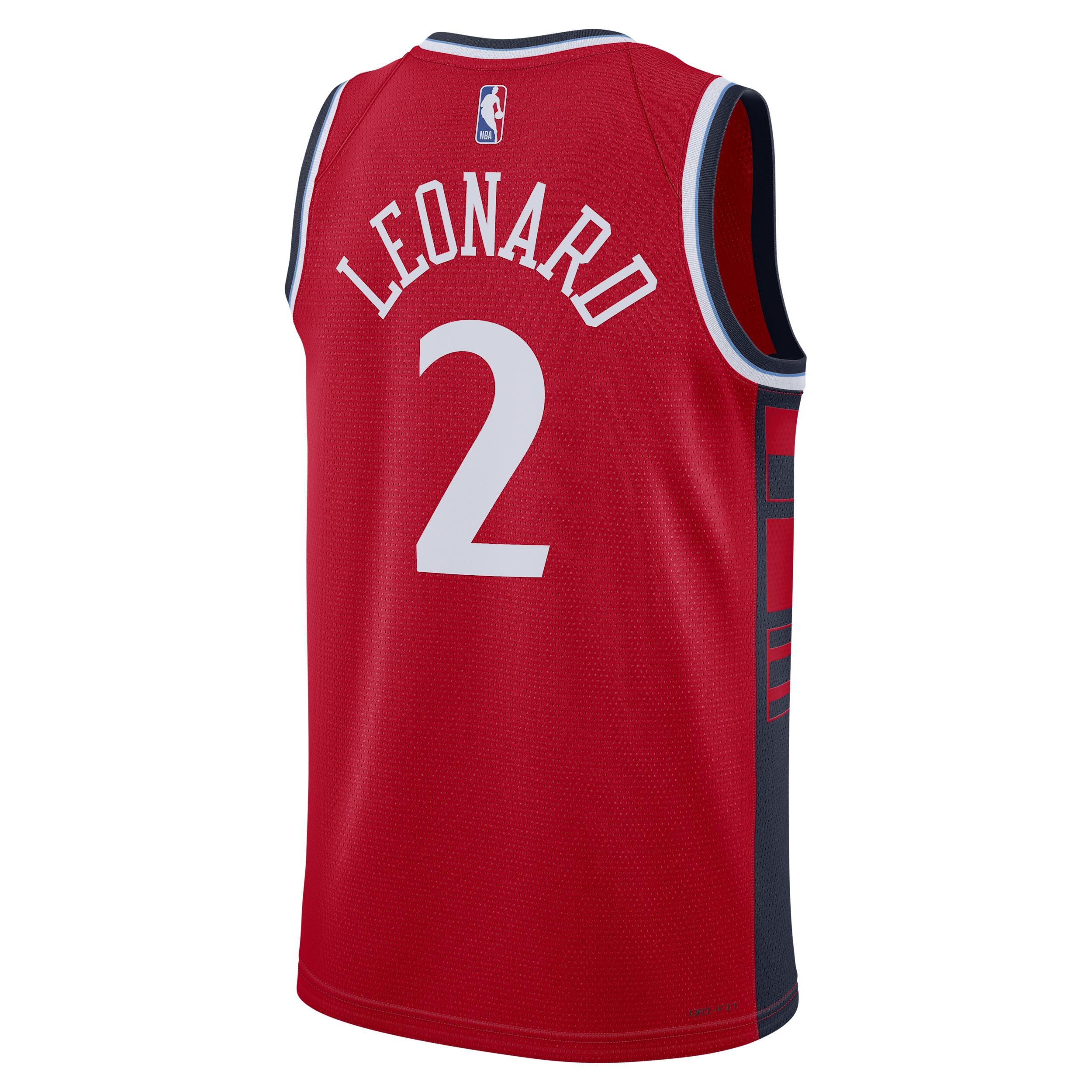 Mens Kawhi Leonard LA Clippers 2024/25 Statement Edition Jordan Dri-FIT NBA Swingman Jersey | FQ4720-657 Product Image