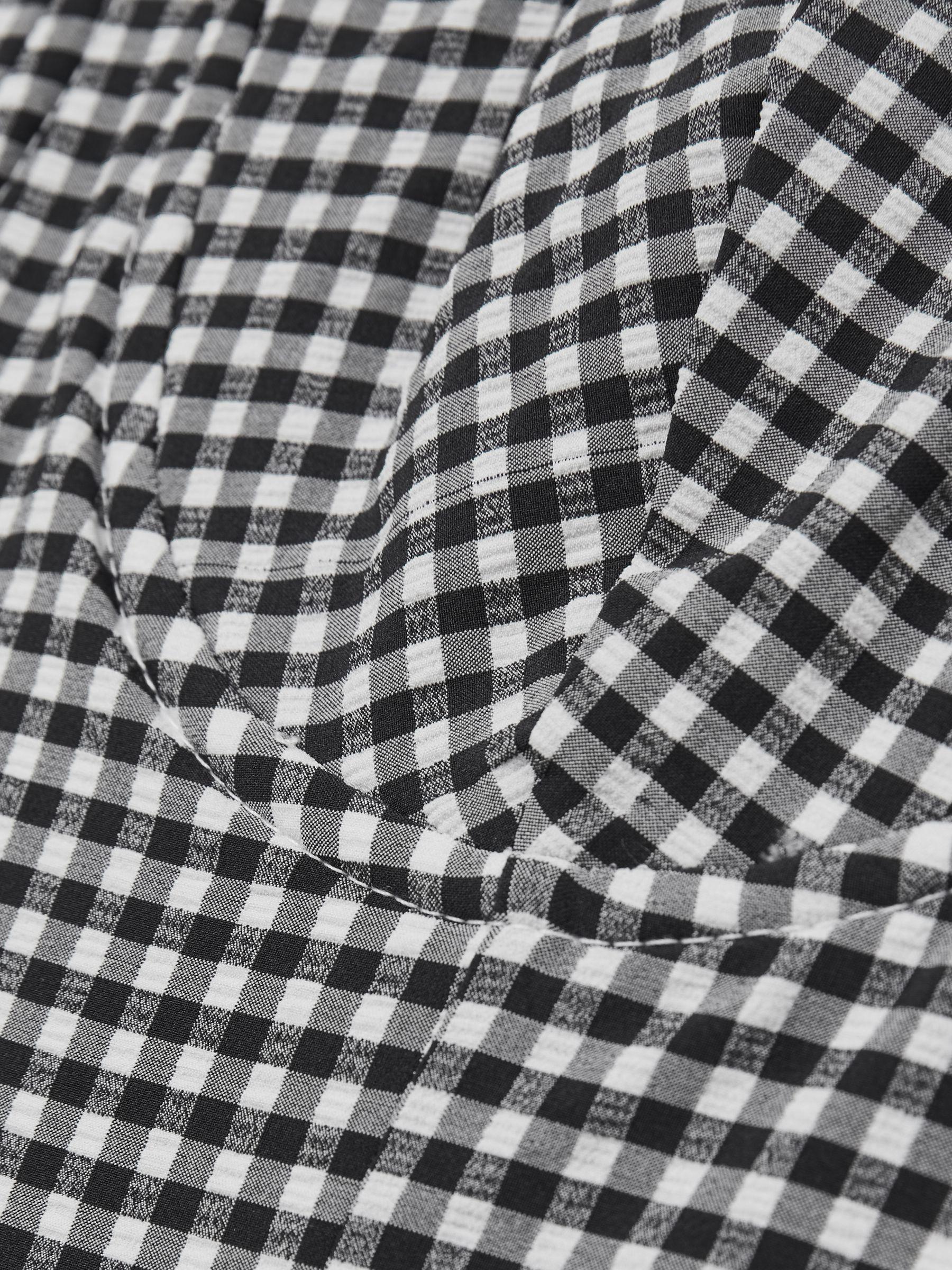 Good American Gingham Swimsuit in Black Product Image