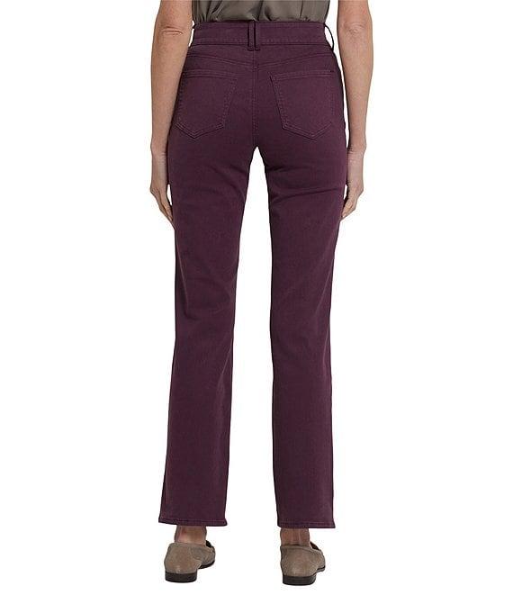 NYDJ Marilyn Straight Leg High-Rise Utility Pocket Jeans Product Image