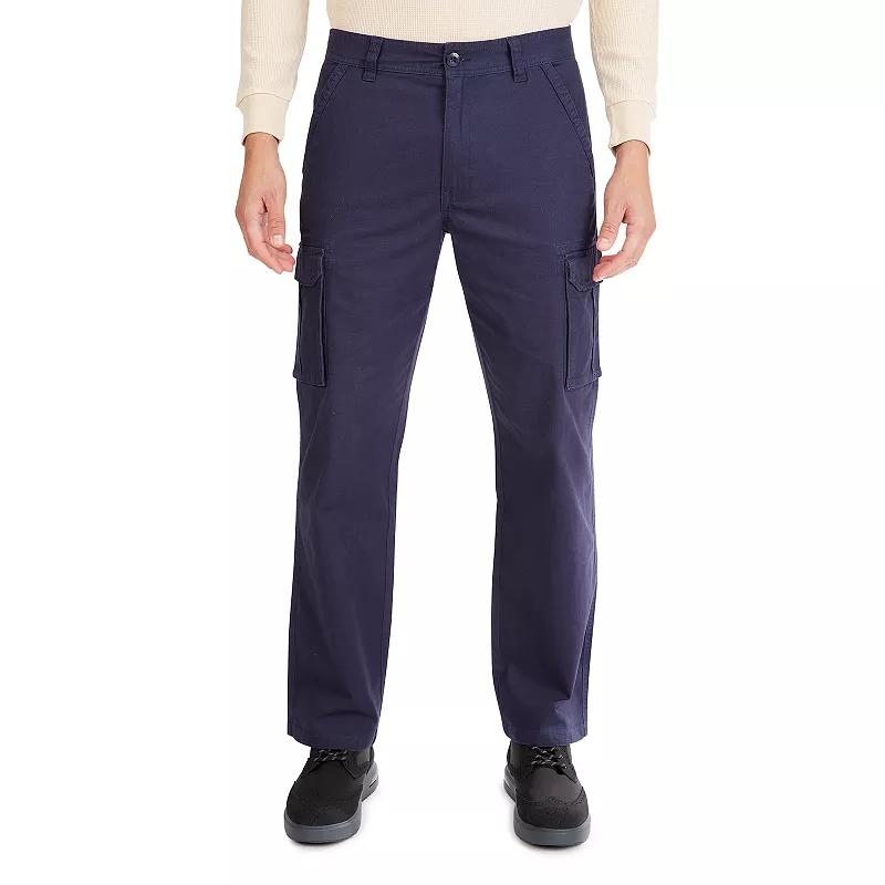 Men's Smith's Workwear Relaxed-Fit Stretch Canvas Cargo Pants,  Product Image