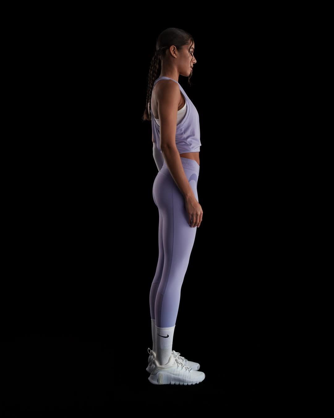 Women's Nike Pro Mid-Rise 7/8 Graphic Leggings Product Image