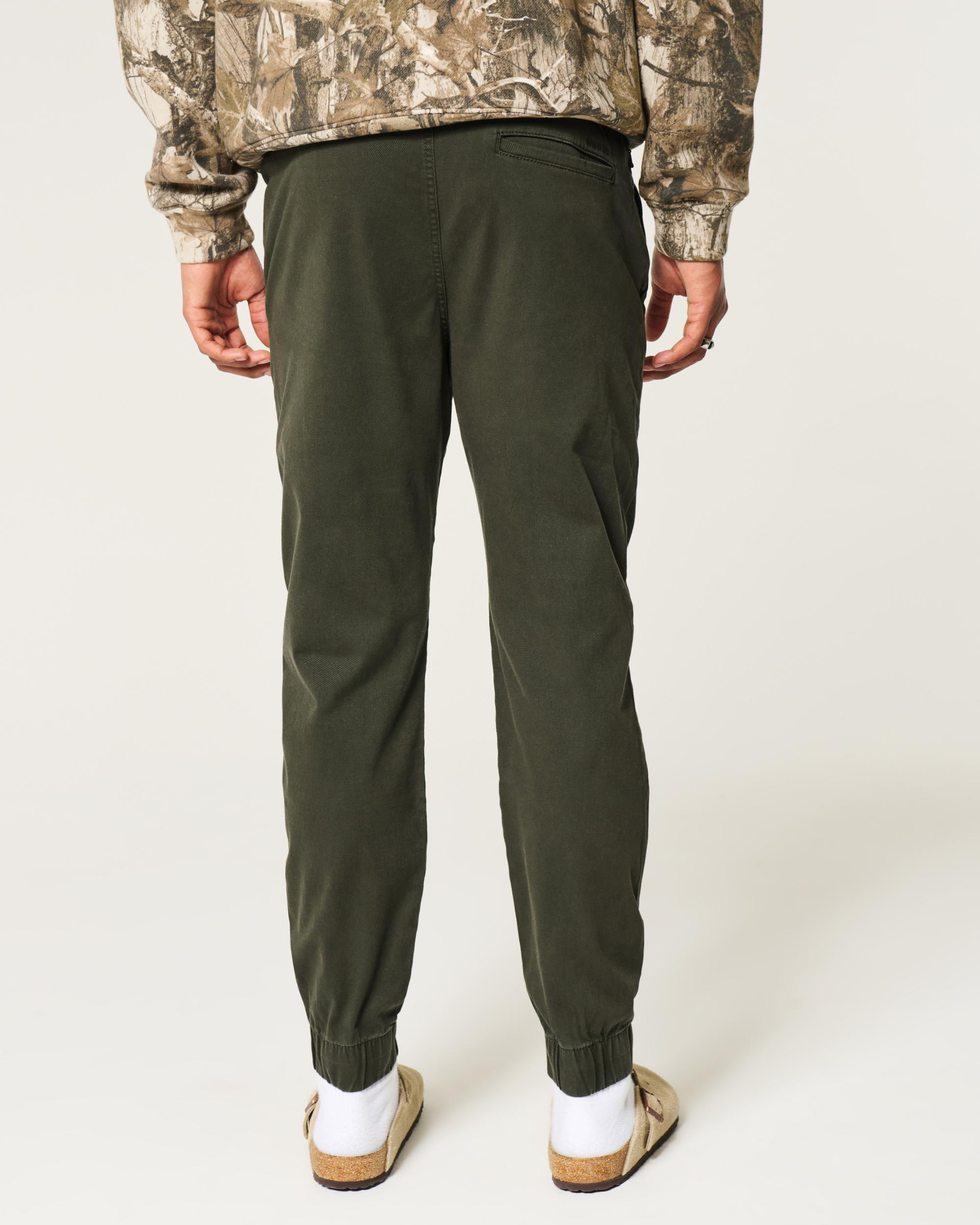 Relaxed Twill Joggers Product Image