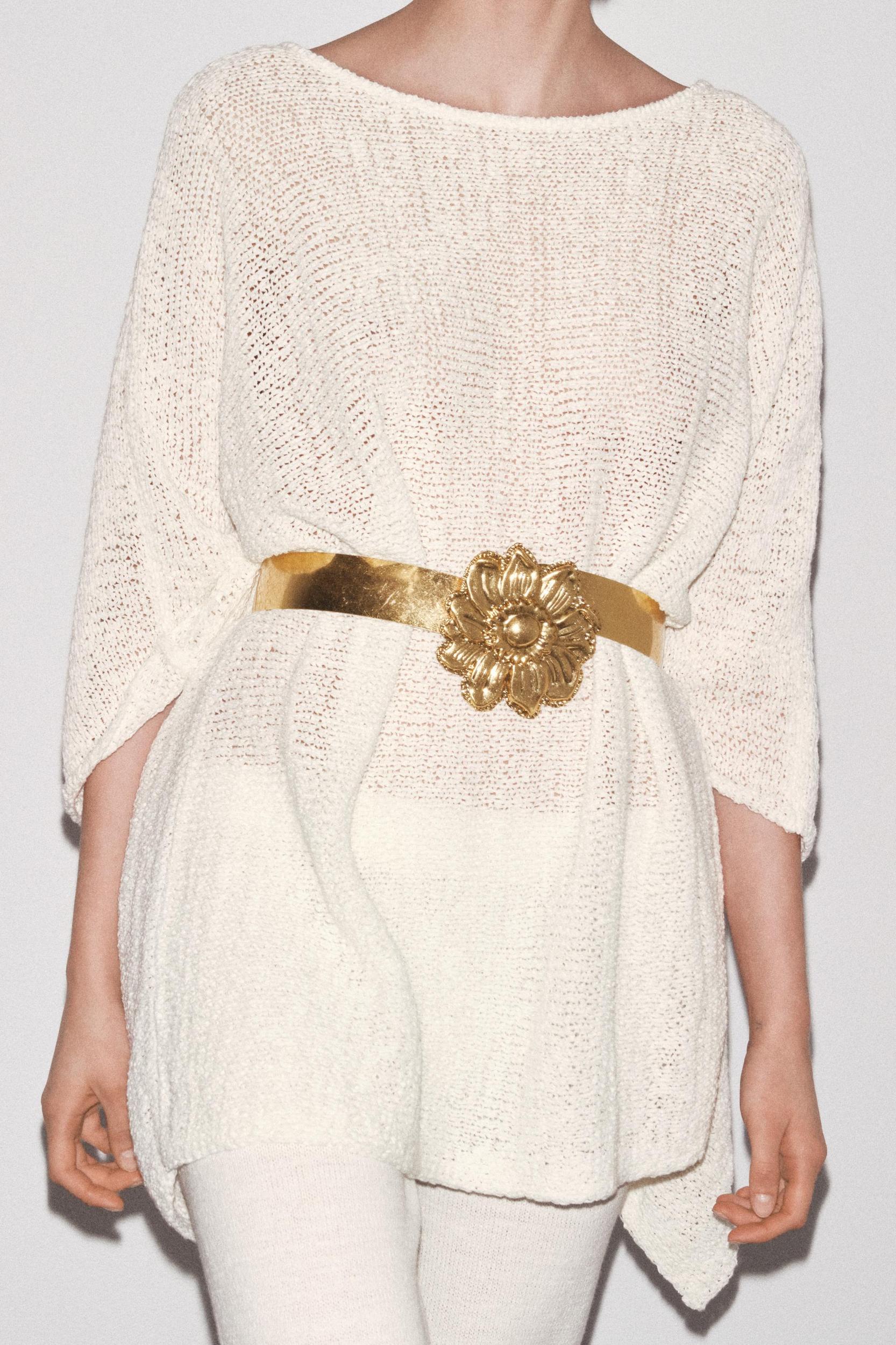 METAL FLOWER BELT Product Image