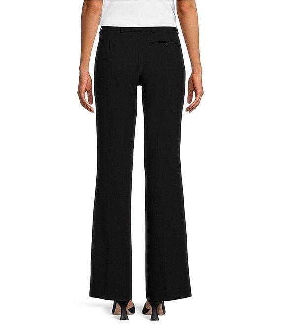 Calvin Klein Mid Rise Modern Fit Straight Leg Pants Product Image