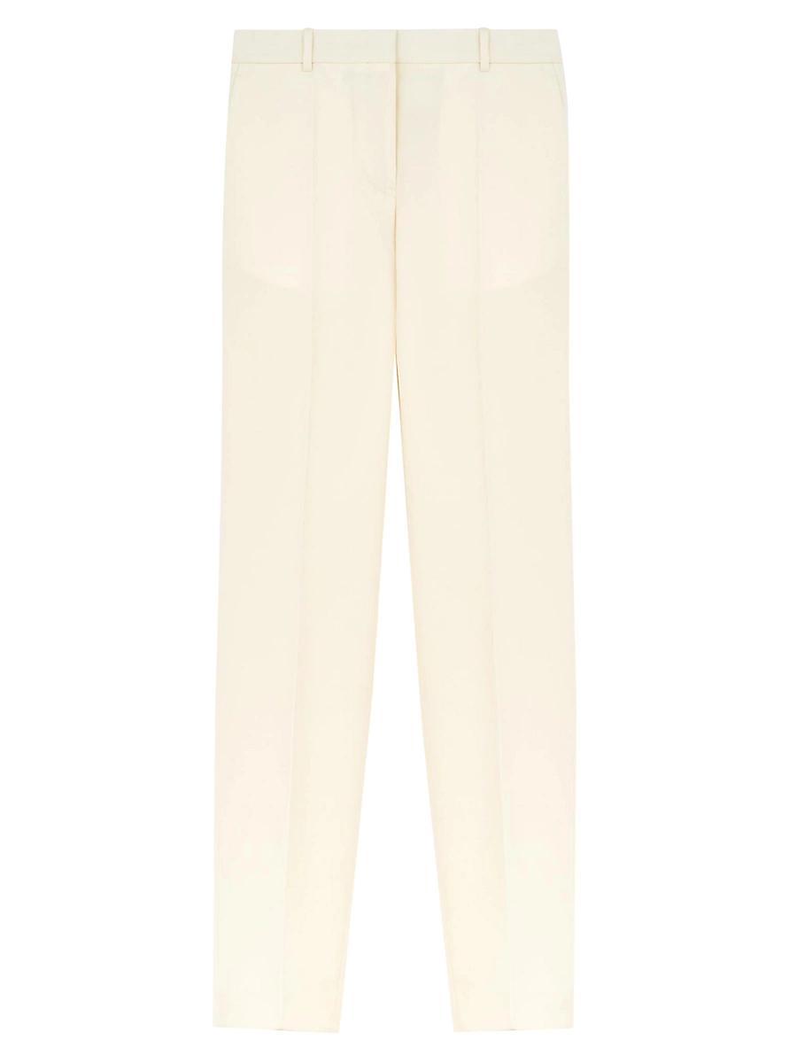 Womens Tailored Wool Trousers Product Image