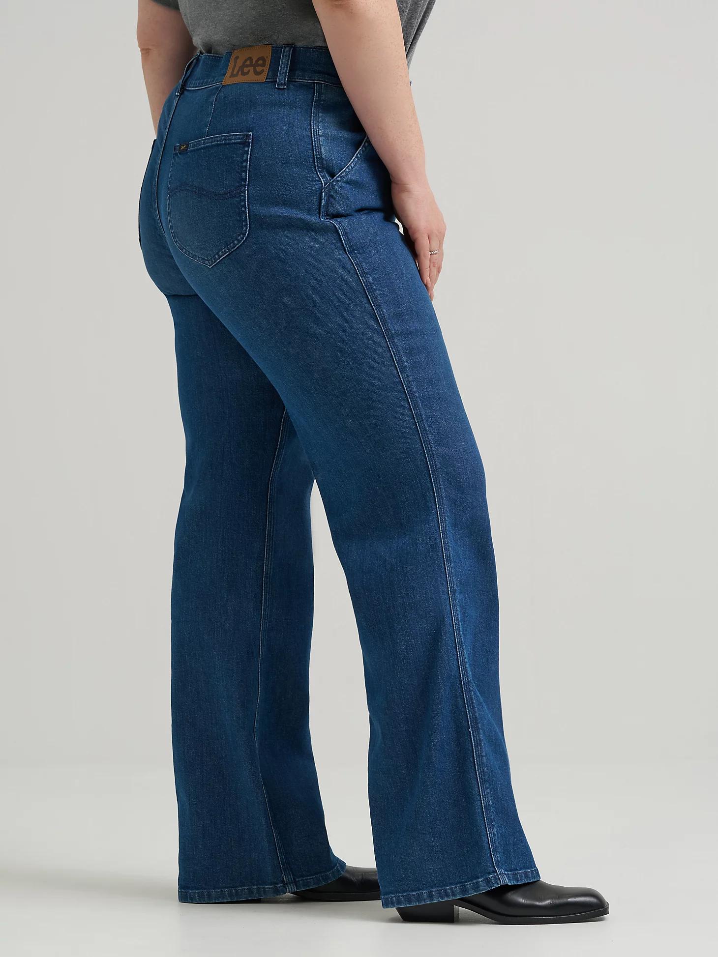 Women's Legendary High Rise A-Line Jean (Plus) | Women's Jeans | Lee® Product Image