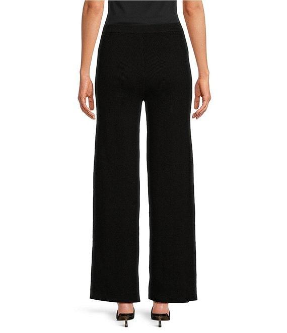 Lucy Paris Double Knit Wide Leg Pants Product Image