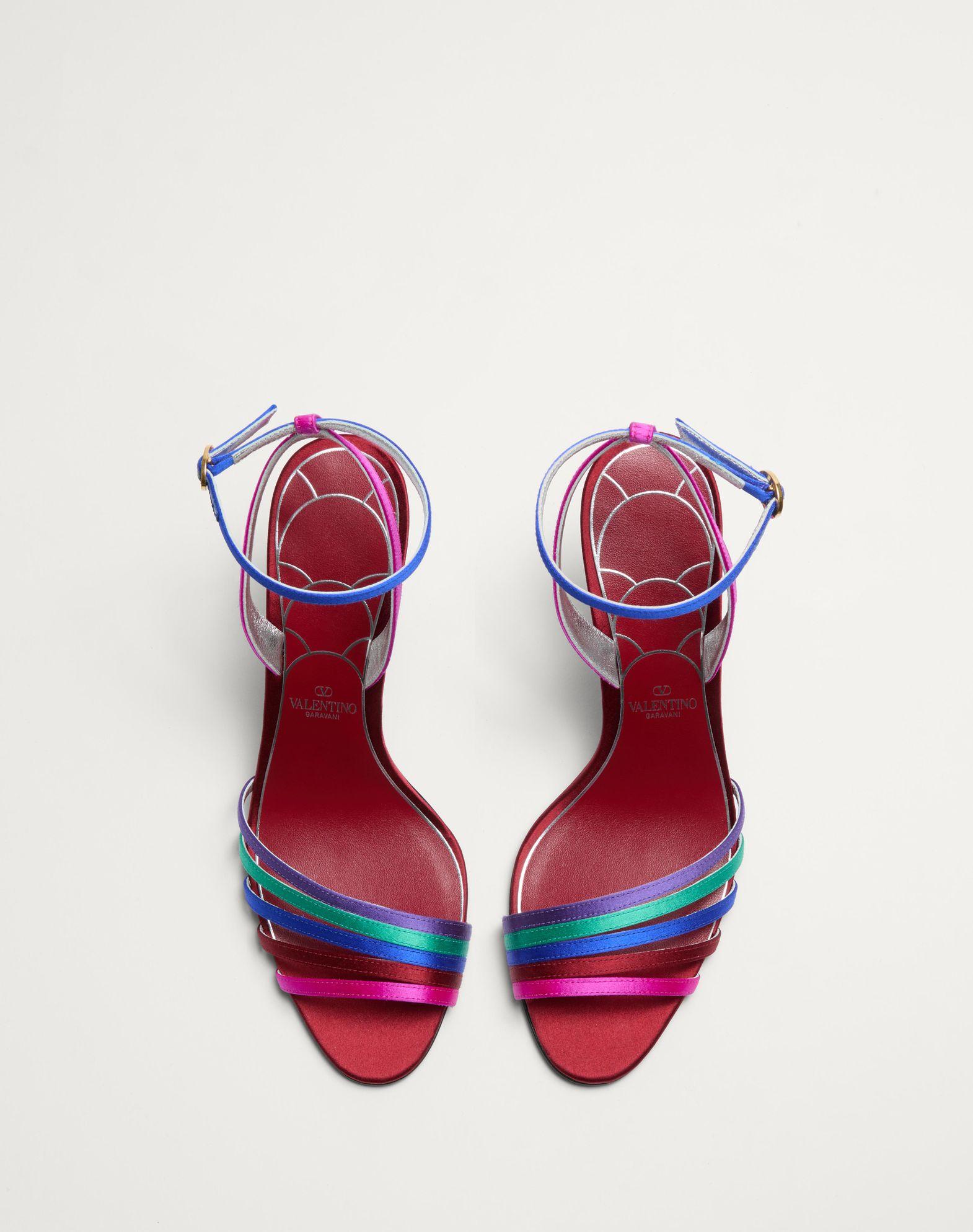 Ladycrush Satin Sandal With Crystals 85Mm Product Image