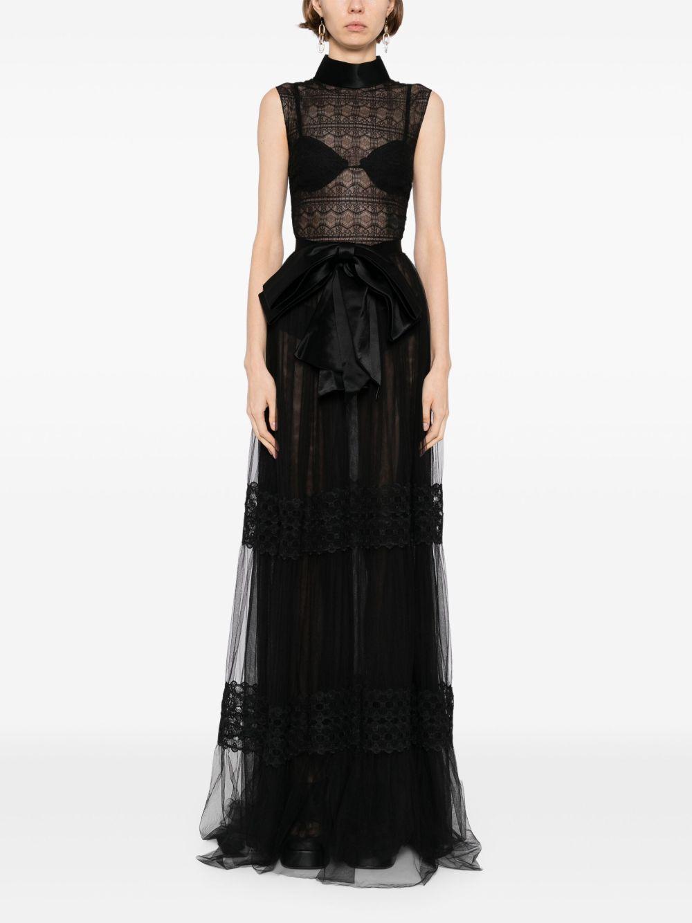 lace sleeveless dress Product Image