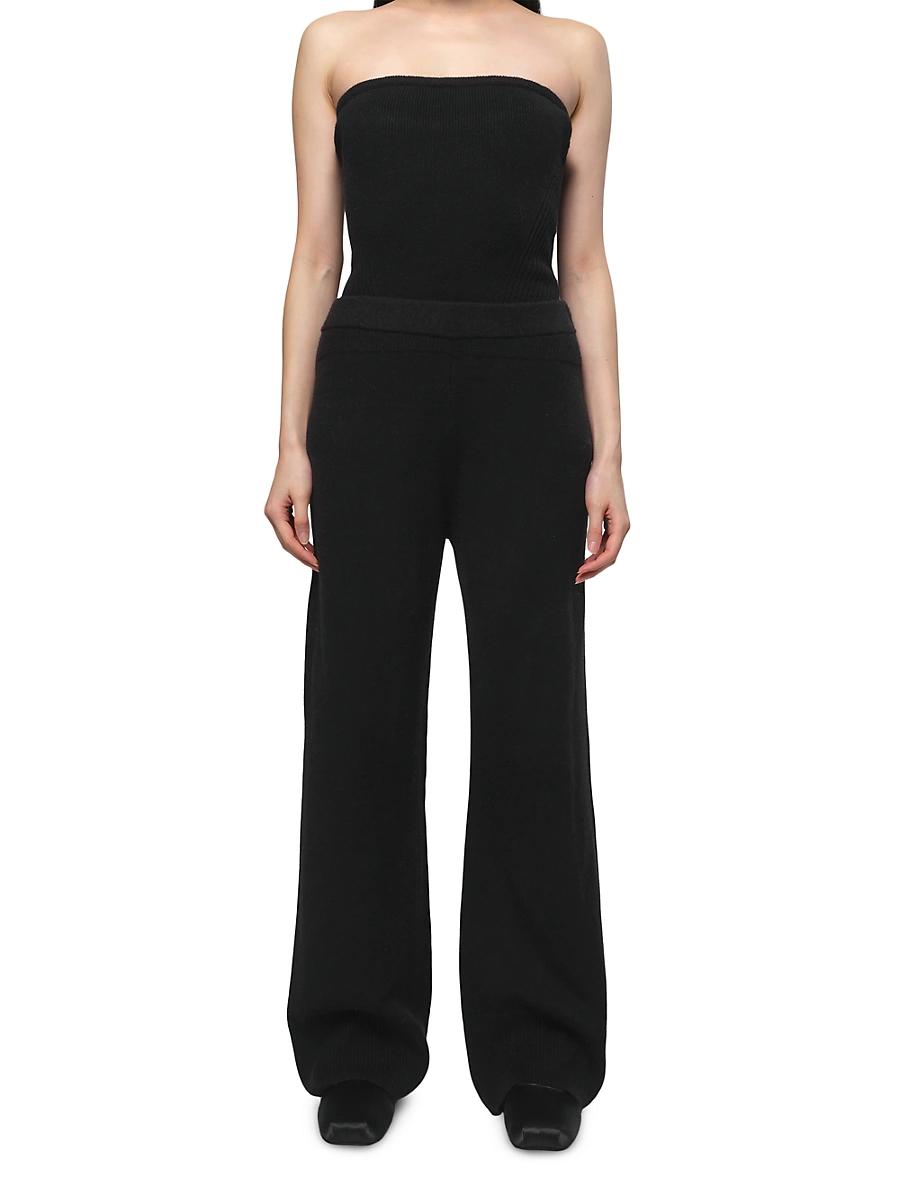 Womens Allegra Knit Wide-Leg Pants Product Image