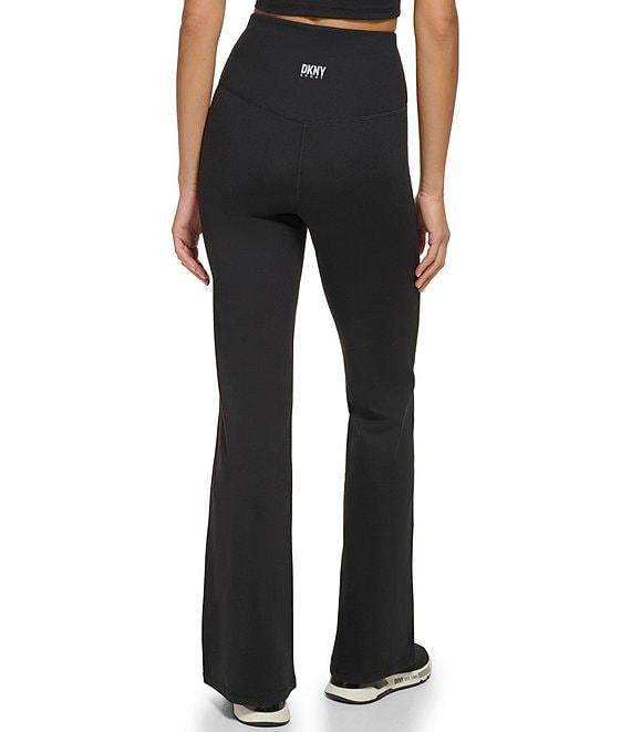 DKNY Sport by Donna Karan Balance High Waisted Flare Leg Leggings Product Image