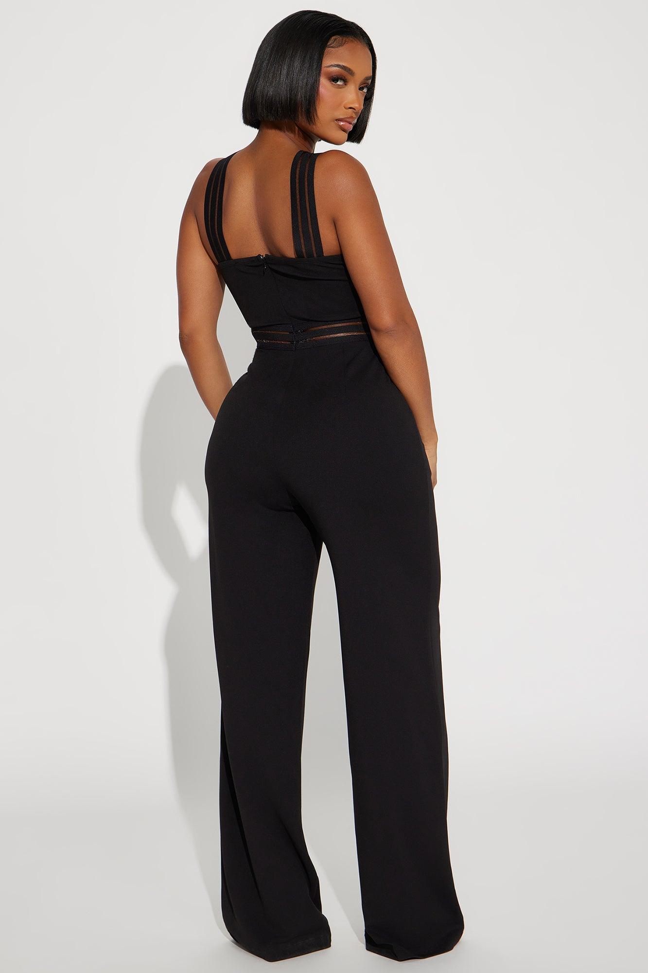 Always In Style Jumpsuit  - Black Product Image