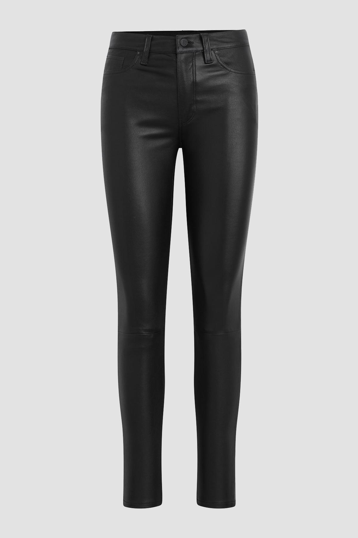 Barbara High-Rise Super Skinny Ankle Leather Pant Female Product Image