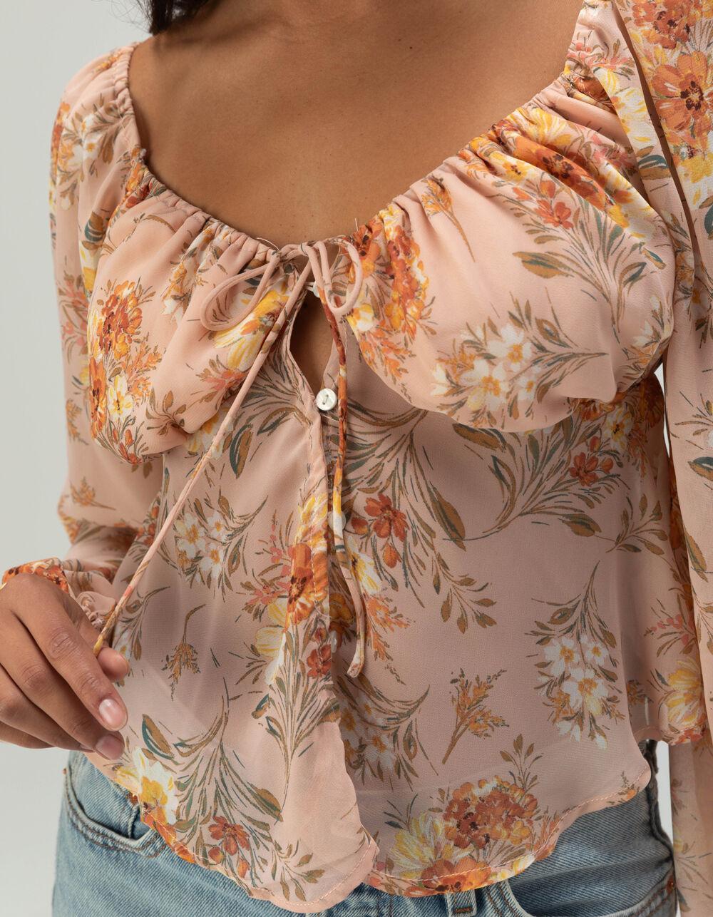 O'NEILL Noa Naya Womens Long Sleeve Top - MULTI Product Image