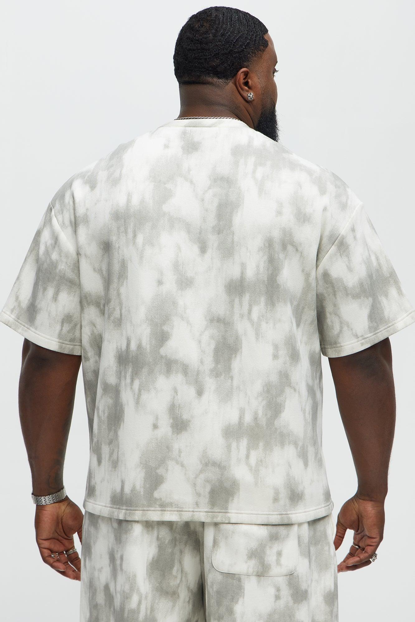 Tyson Faded Short Sleeve Tee - Cream/combo Product Image