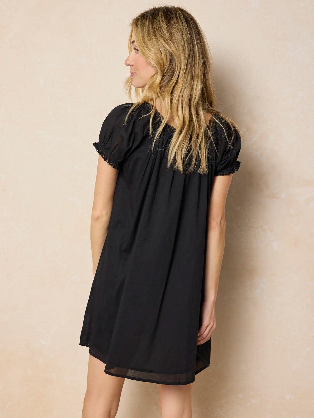Sweet Nothings Embroidered Cotton Mini Dress Product Image