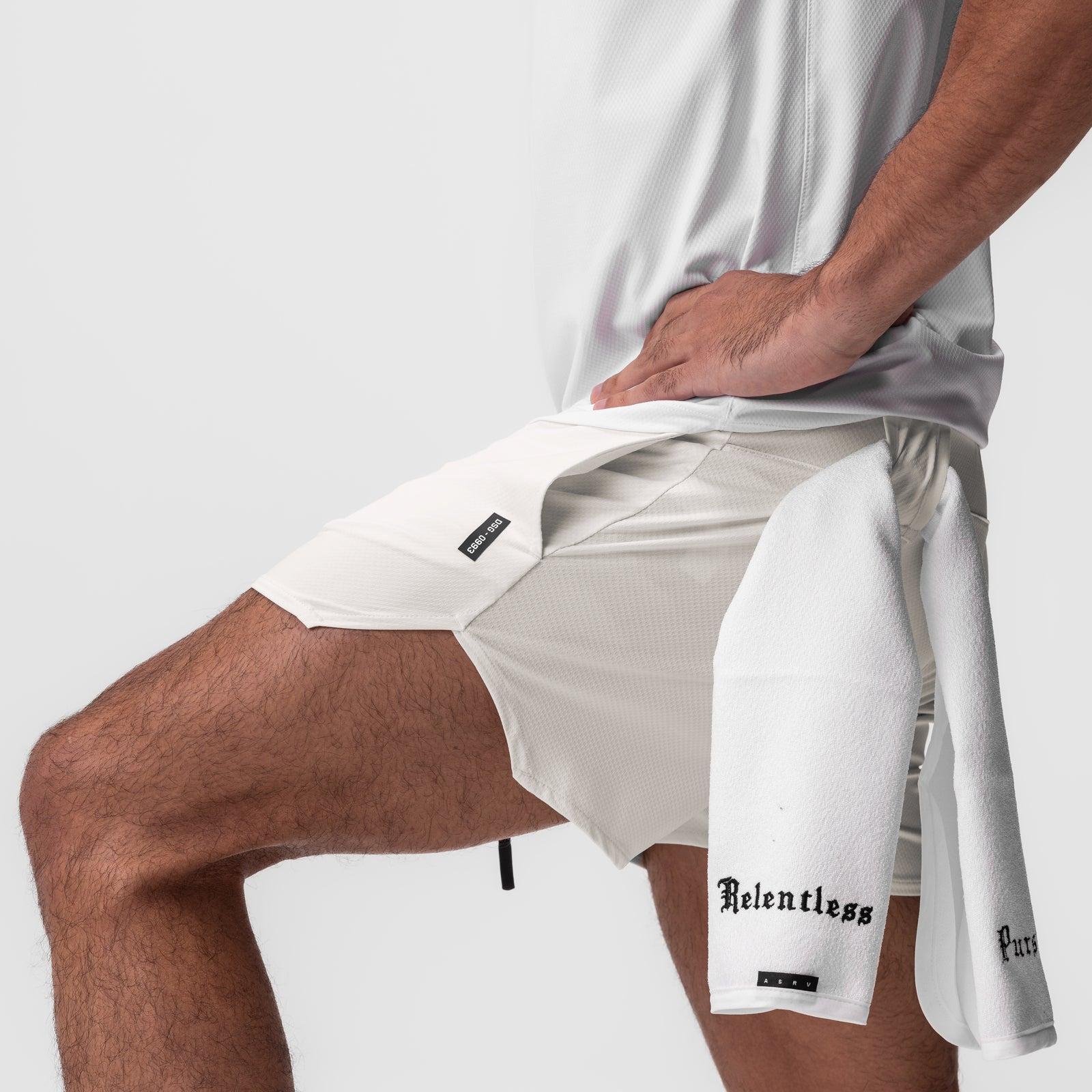 0993. AeroSilver® 5" Linerless Short - Ivory Cream Male Product Image