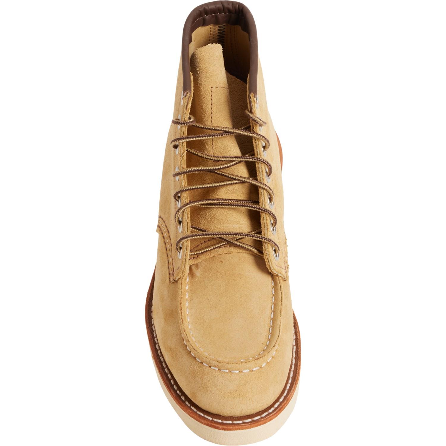 Red Wing 6” Classic Moc-Toe Boots - Leather, Factory 2nds (For Men) Product Image