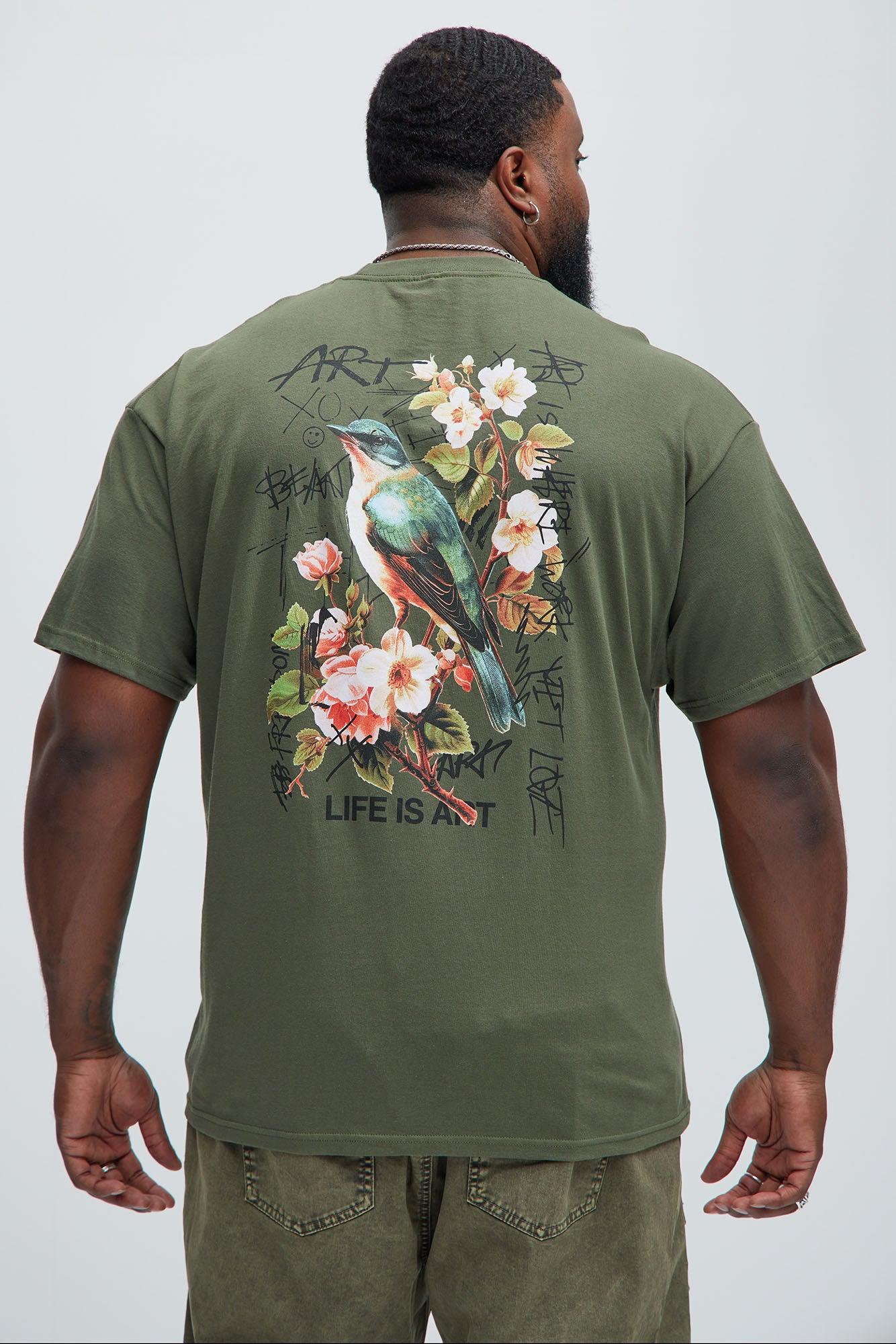 Creativity Of Life Short Sleeve Tee - Sage Product Image